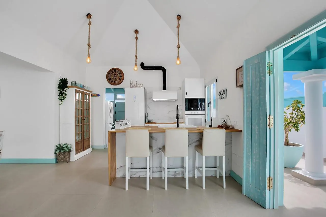Orange Light With Private Pool Villa Corralejo