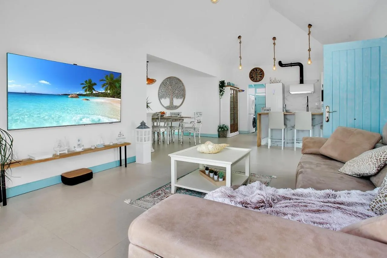 Orange Light With Private Pool Villa Corralejo Spain