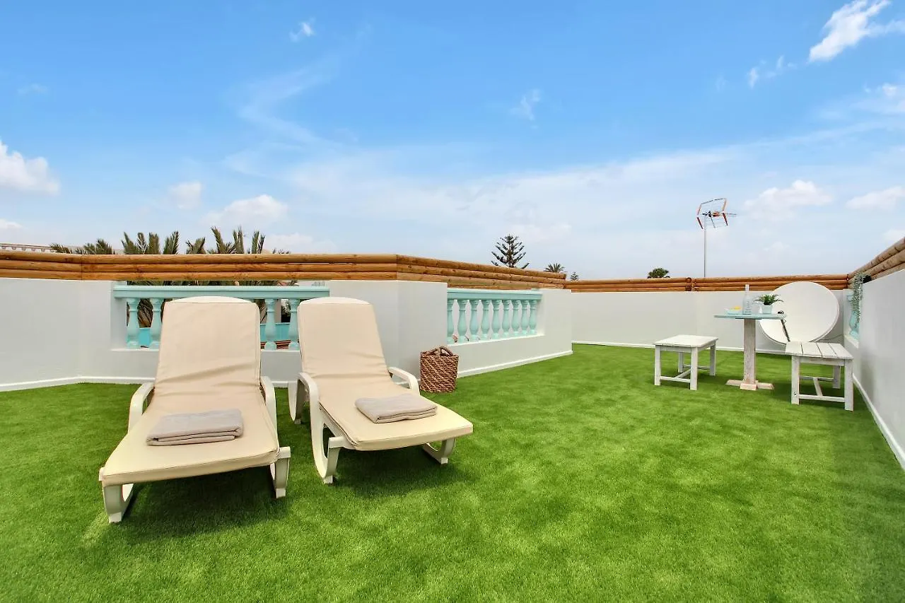 Orange Light With Private Pool Villa Corralejo