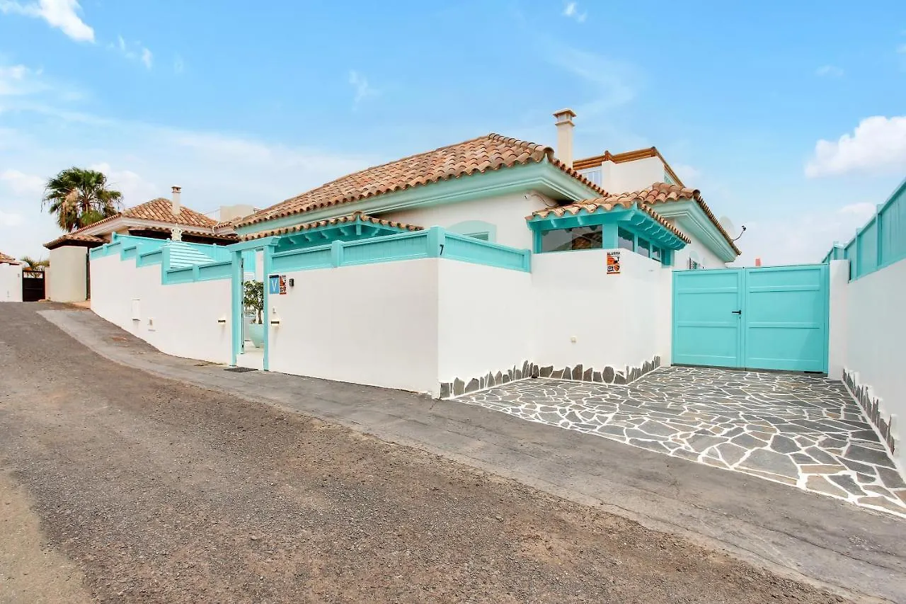 Orange Light With Private Pool Villa Corralejo